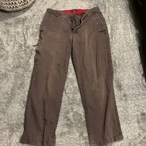 Brown Baggy Dockers Jeans